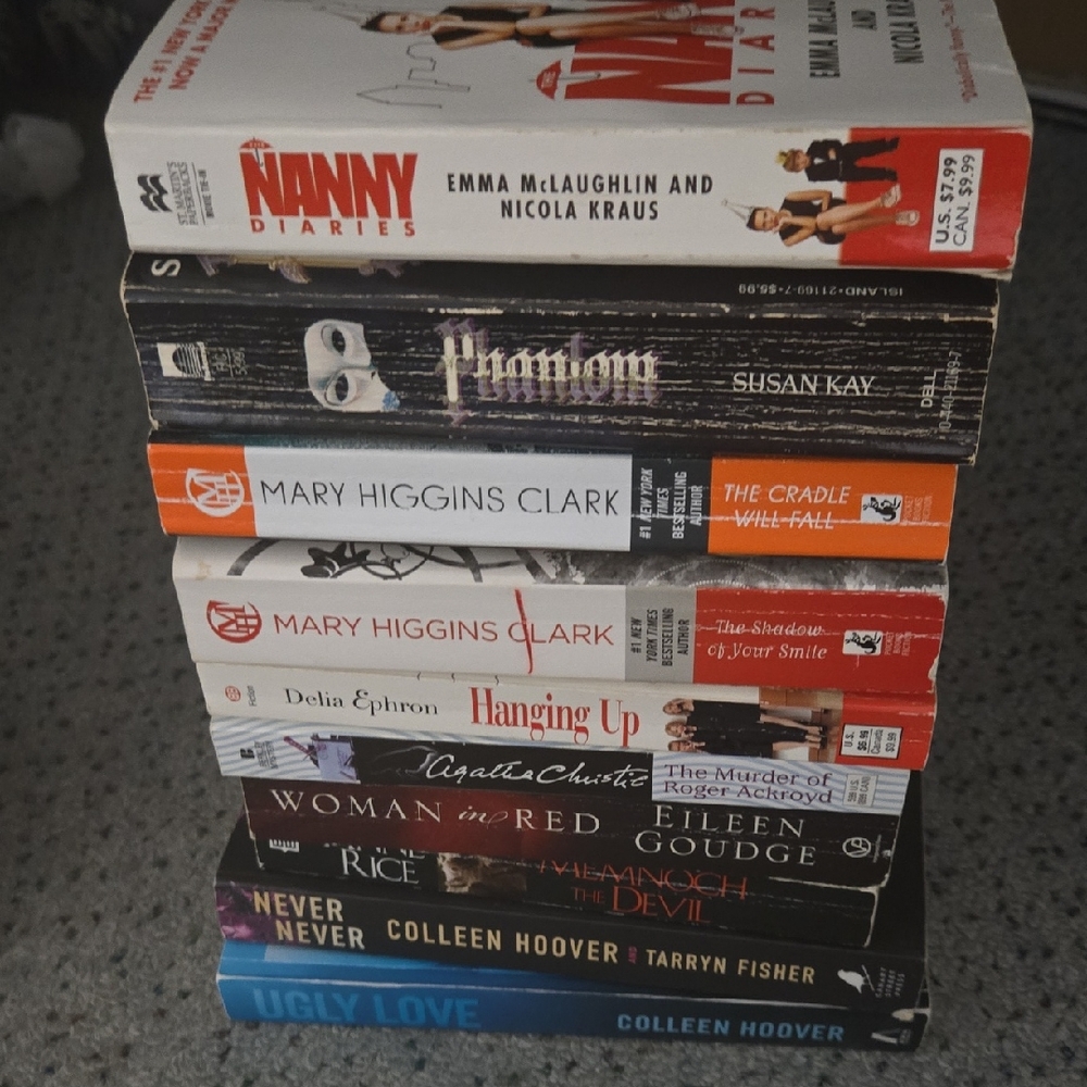 Assorted Fiction Book Collection